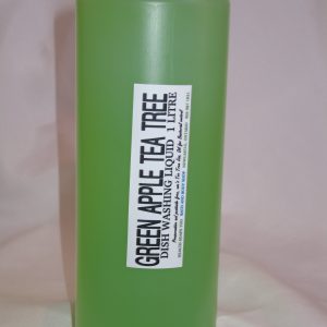Green Apple Tea Tree Biodegradable Liquid Dish Soap Refill 1 Litre