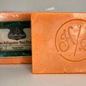 Alligator TEA TREE Medicated Health Bar Soap (organic & biodegradable) 80gr