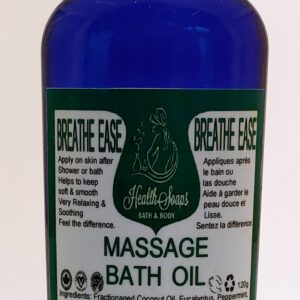 Breathe Ease Massage & Bath Oil 120ml