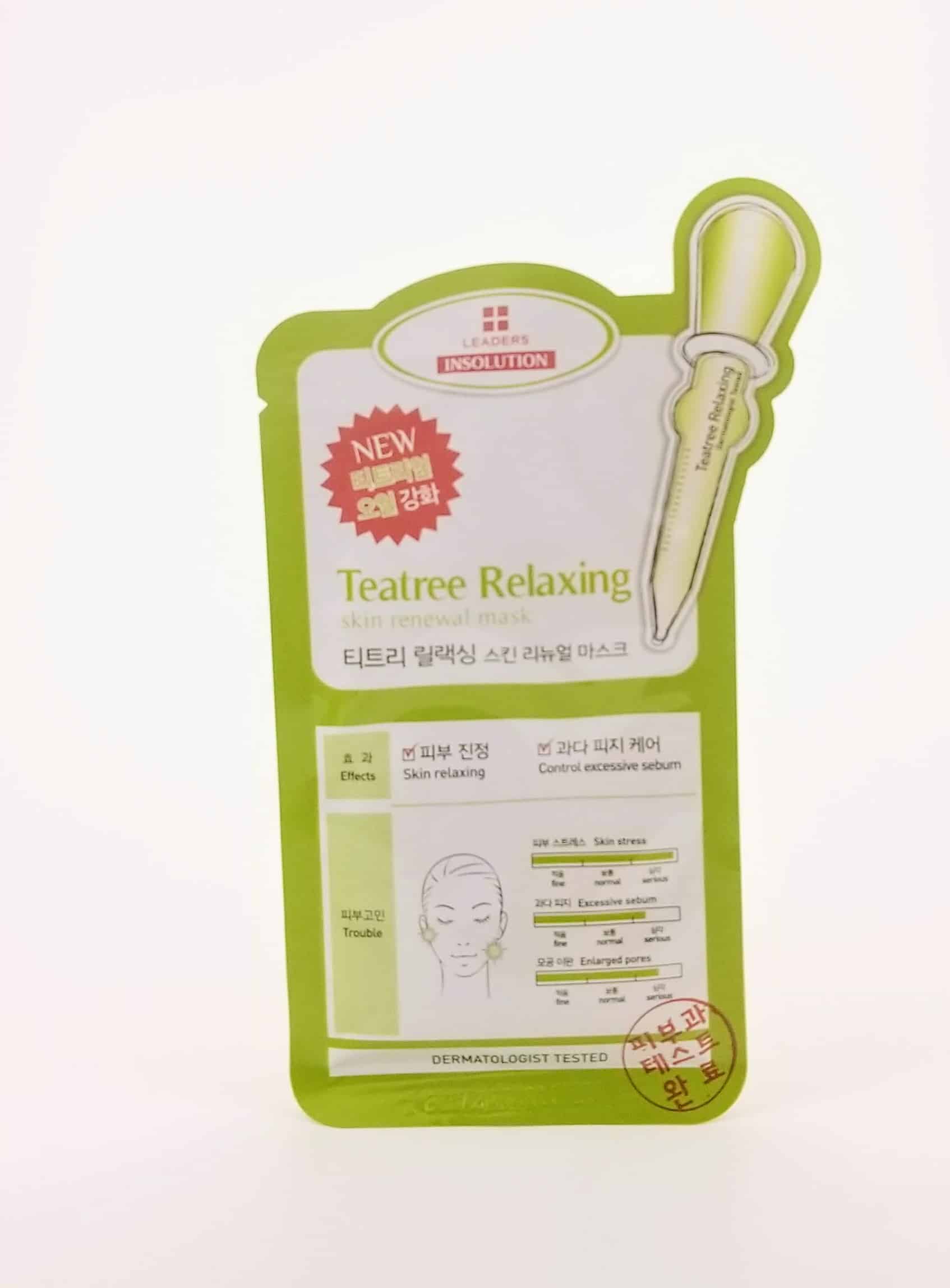 Tea Tree Acne Facial Mask Health Soaps Bath & Body