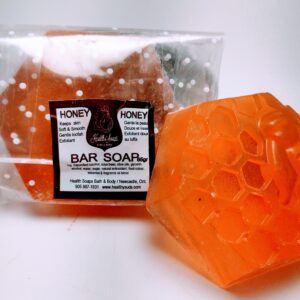 Honey Bee Bar Soap 65gr (organic & biodegradable)