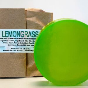 Lemongrass Bar Soap (organic & biodegradable) 80gr