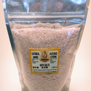 Oatmeal Bath Salts  (Aromatherapy-Unwind) 300gr