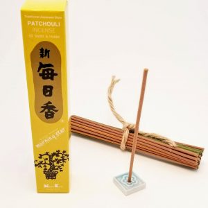 Patchouli Incense…50 sticks with cermaic holder