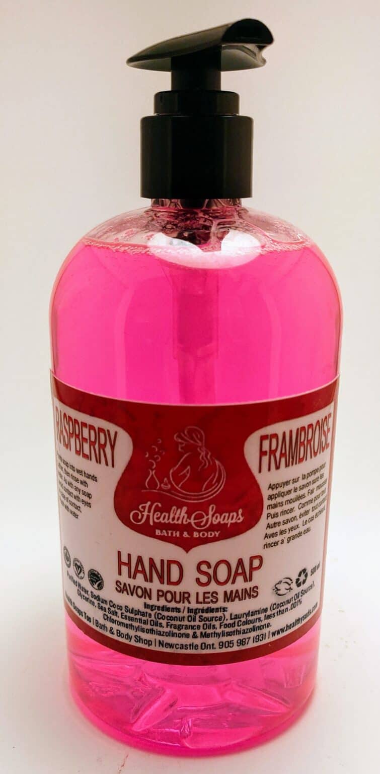 Raspberry Biodegradable Hand Soap 500ml Health Soaps Bath & Body