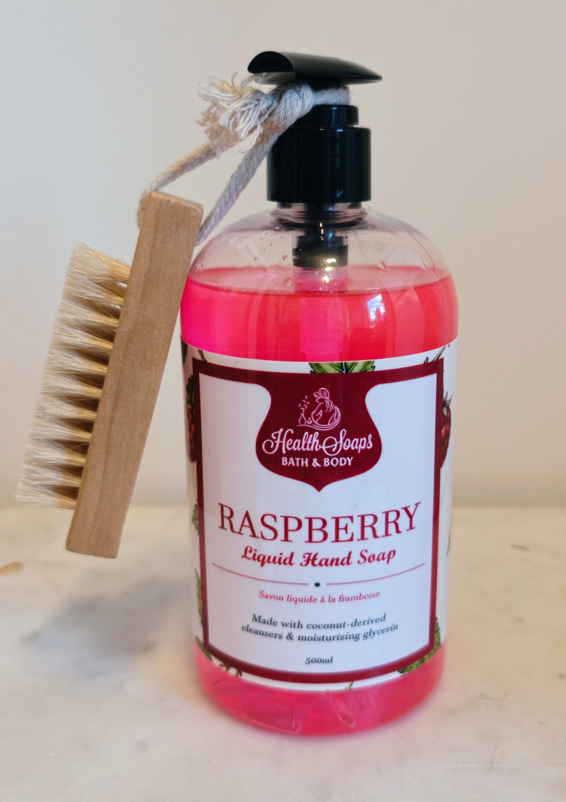 Raspberry Biodegradable Hand Soap 500ml