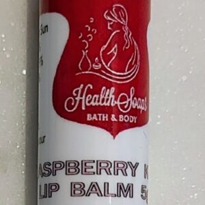 Raspberry “KISS” Lip Balm 5gr  (with hint of raspberry colour)