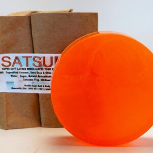 Satsuma Bar Soap (organic & biodegradable) 110gr
