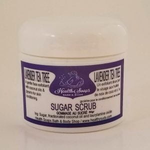 Face Sugar Scrub with Lavender & Tea Tree 60gr