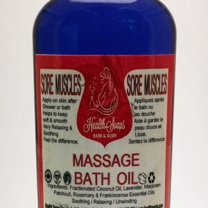 Sore Muscles Massage & Bath Oil 120ml