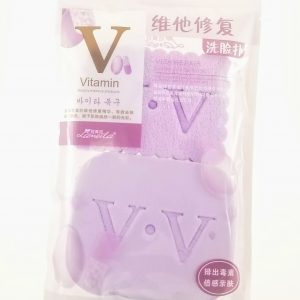 Lavender Vitamin Enriched Facial Sponge (2 in a pack)