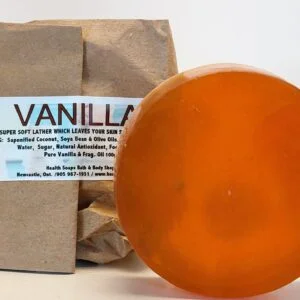 Vanilla Bar Soap (organic & biodegradable)110gr