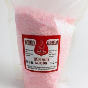 Watermelon Bath Salts (Aromatherapy-Uplift) 300gr