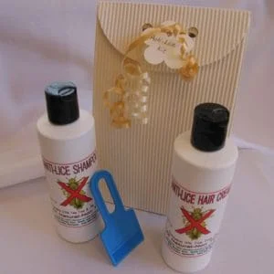 Head Lice Shampoo (250ml) & Cream (250ml) Package