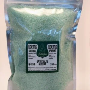 Eucalyptus is Everything Bath Salts (Aromatherapy-Soothing) 300gr