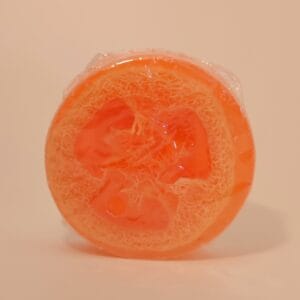Orange Loofah Bar Soap 110gr (organic & biodegradable)