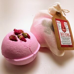 ROSE (THE NAME OF THE ROSE) BATH BOMB 200GR