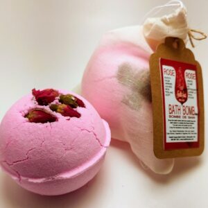ROSE (THE NAME OF THE ROSE) BATH BOMB 200GR