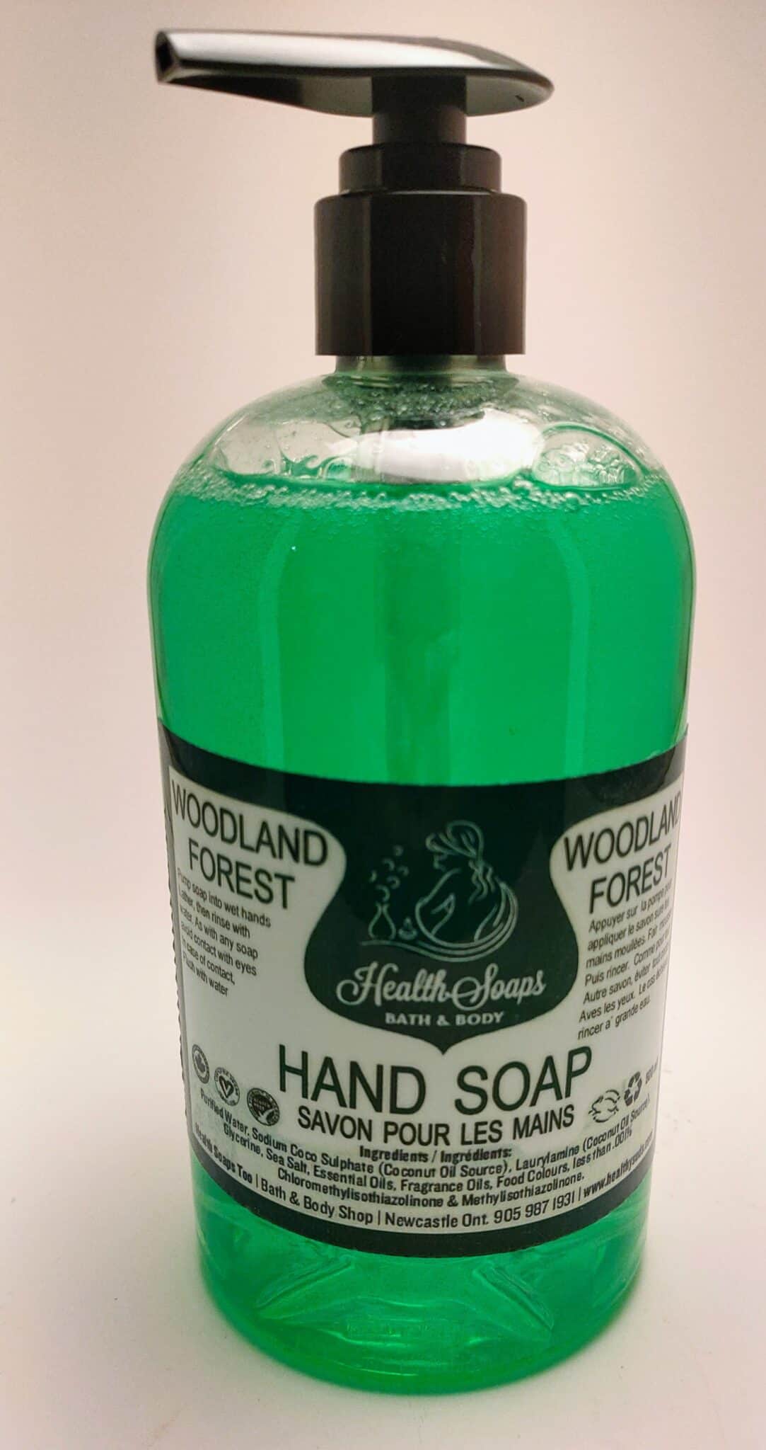 Woodland Forest Biodegradable Hand Soap 500ml Health Soaps Bath & Body