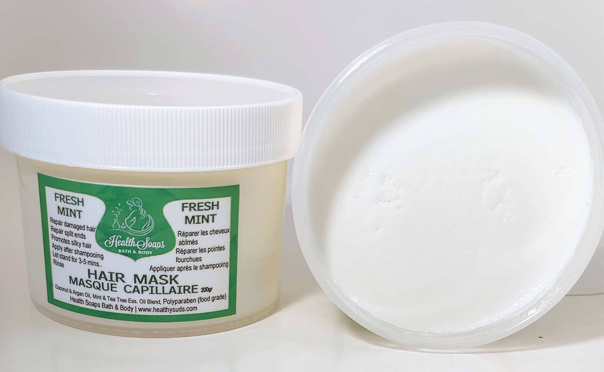 Fresh Mint Hair Mask 200gr | Health Soaps Bath & Body