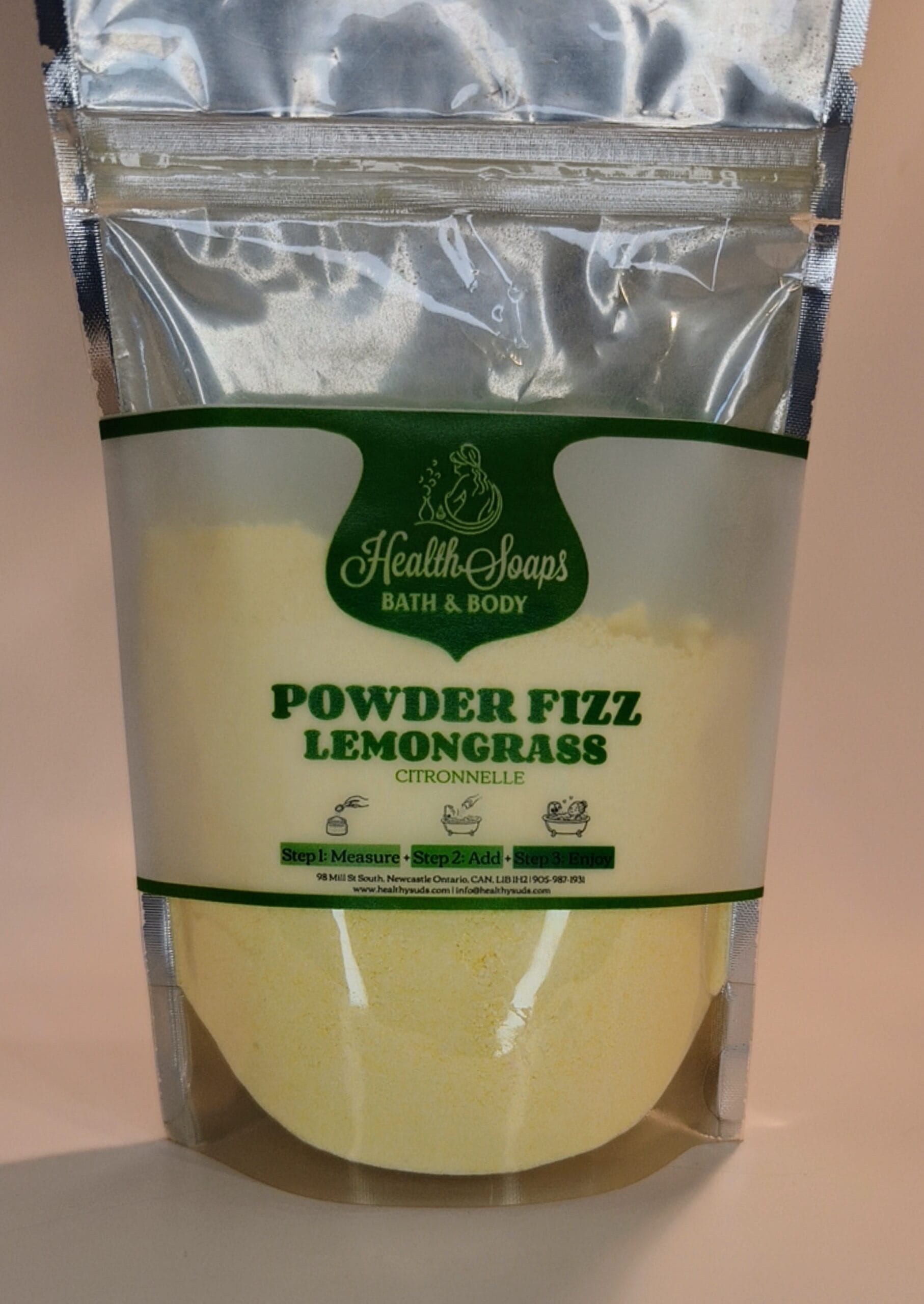 LEMONGRASS POWDER BATH FIZZ