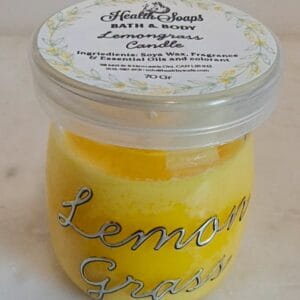 Lemongrass Essential Oil Soya Candle 70gr