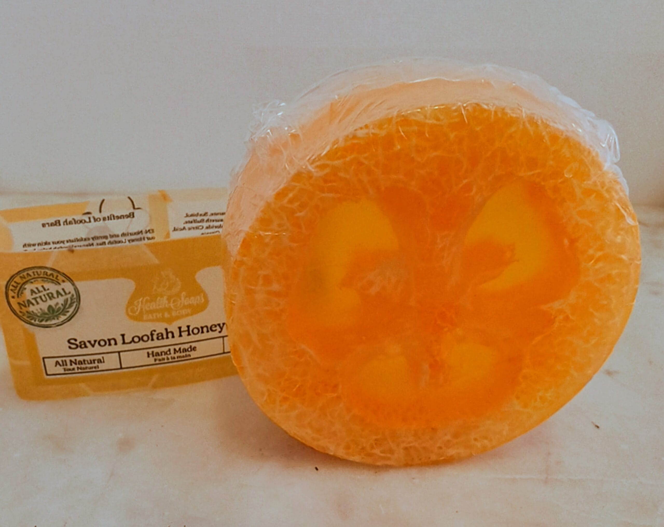 HONEY LOOFAH BAR SOAP 100GR - Image 2