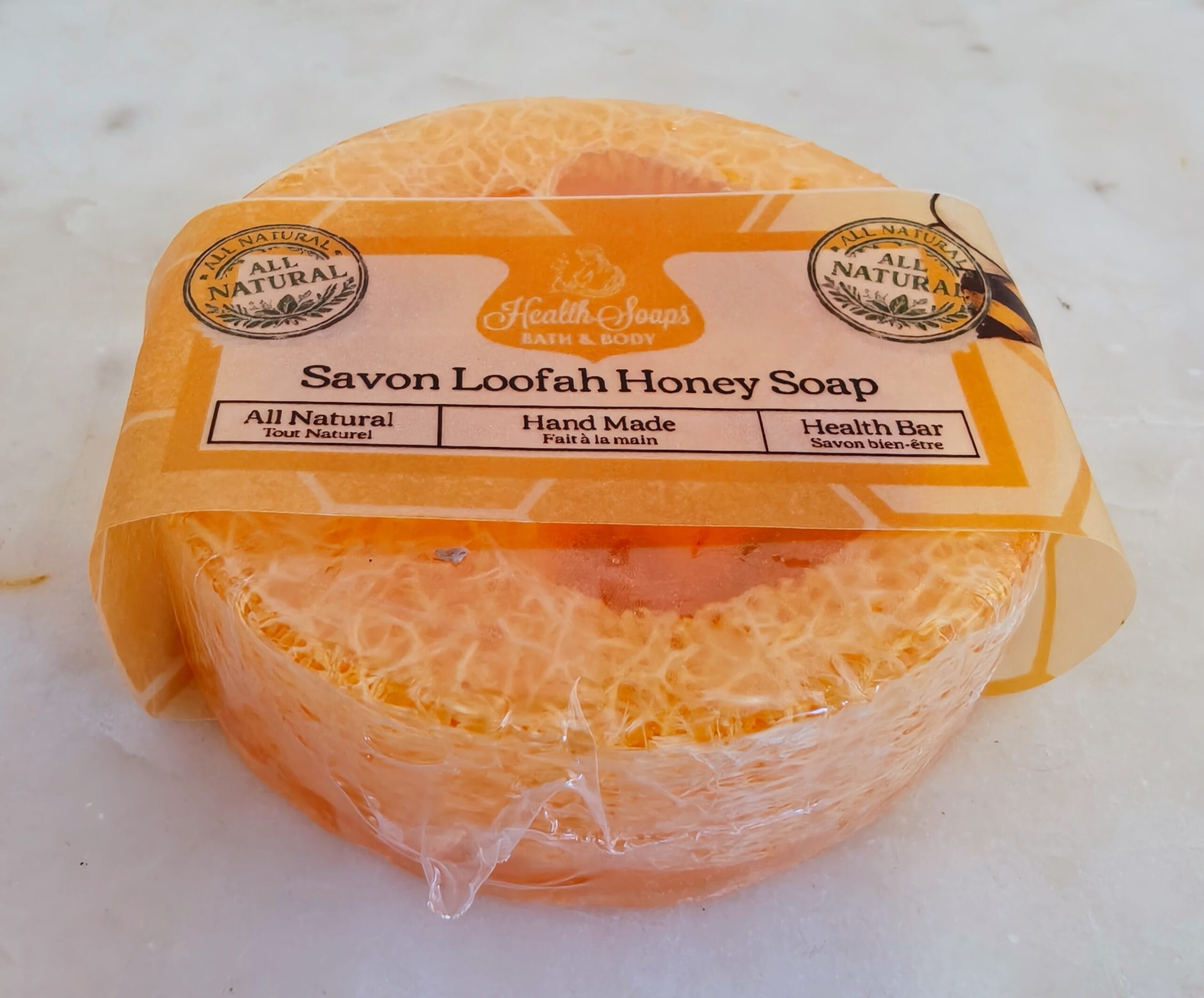HONEY LOOFAH BAR SOAP 100GR