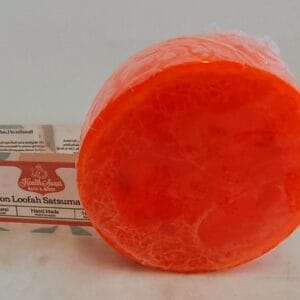 SATSUMA LOOFAH BAR SOAP 100GR